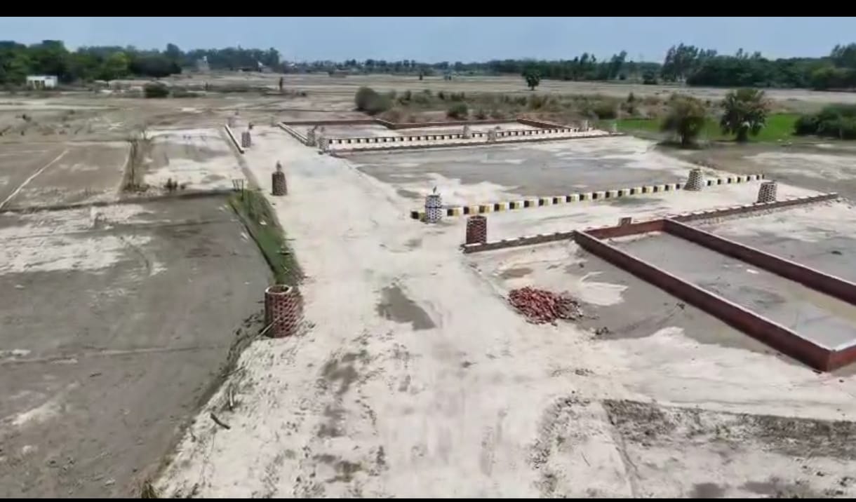 Aerial view of RCL City plotted development